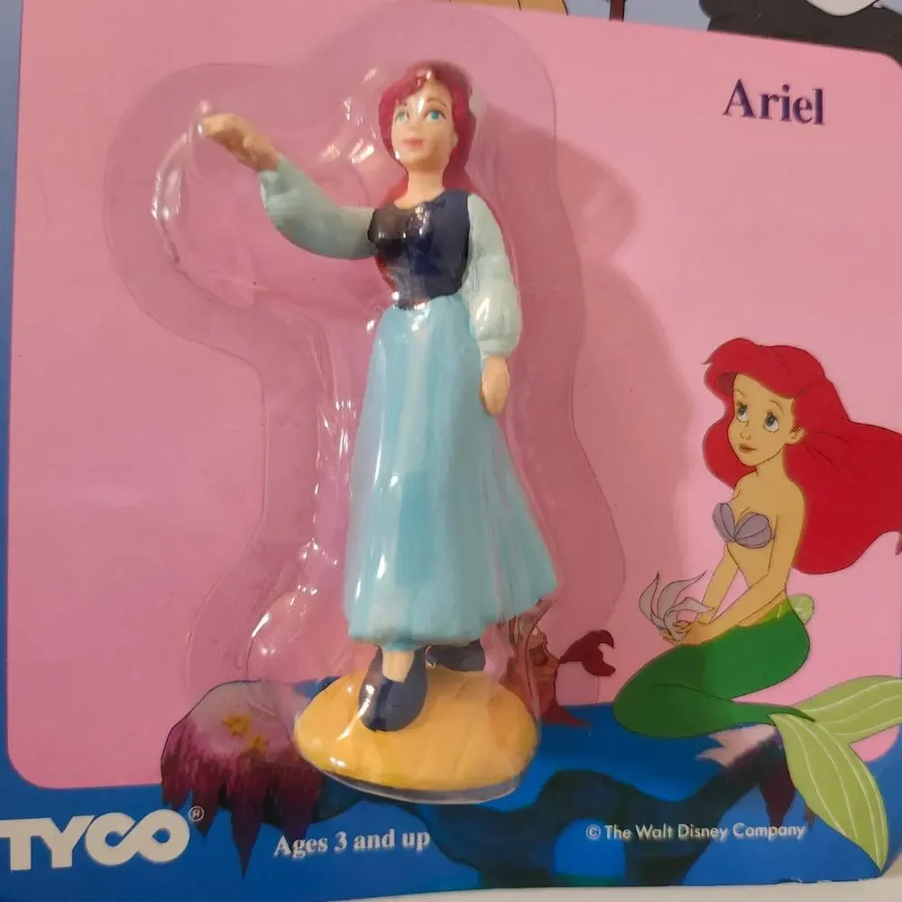 Vintage Disney Little Mermaid Ariel Collectible Figure Tyco 1830-3 Sealed